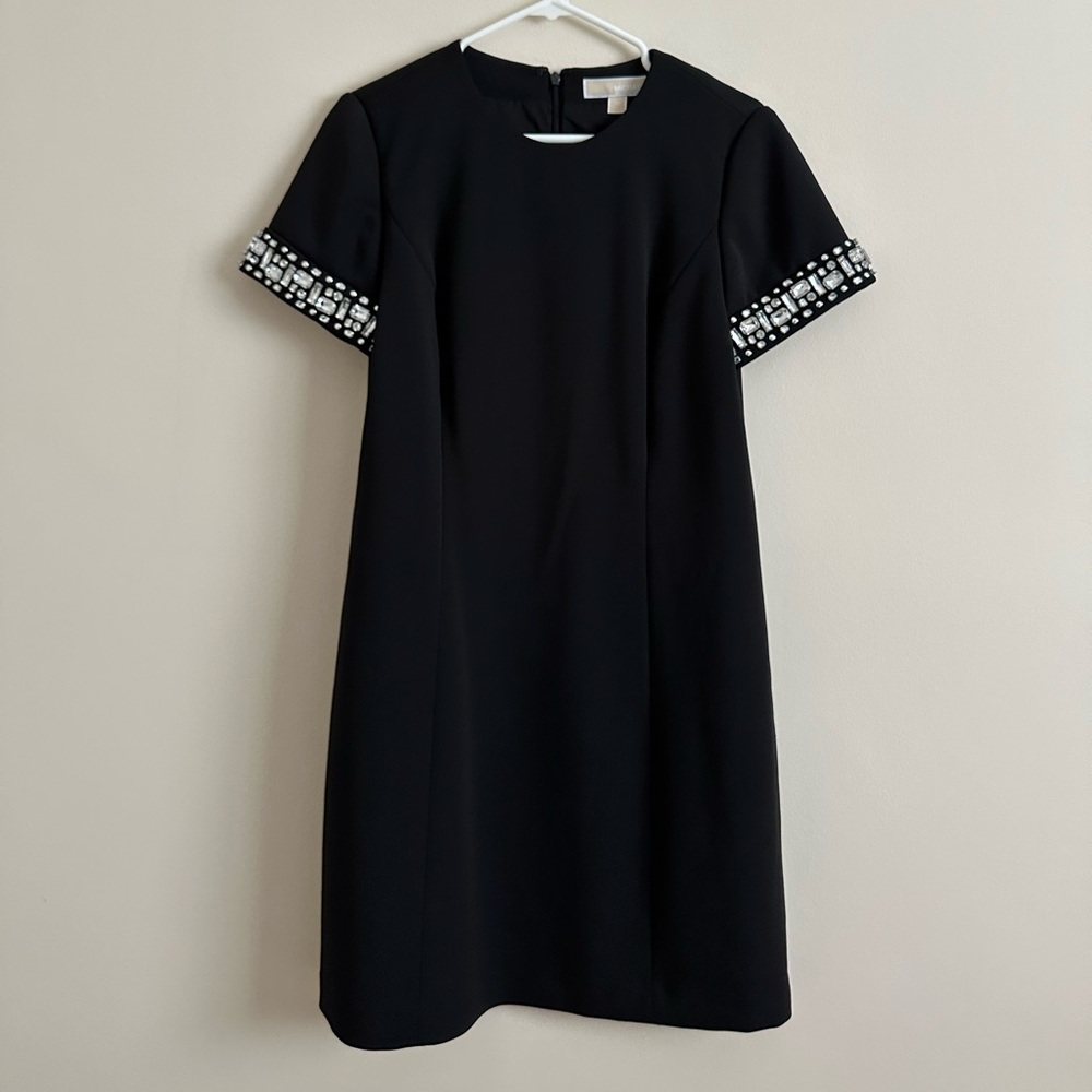 Michael Kors Black Midi Dress